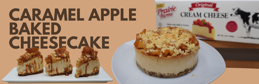 Caramel Apple Baked Cheesecake