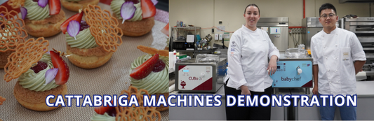 Cattabriga Gelato Machine Feat. Chef Laetitia & Chef Tan