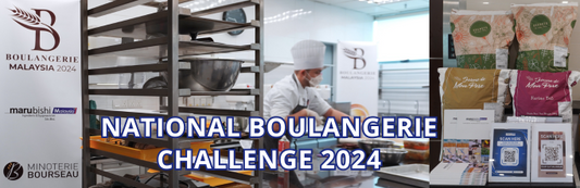 Marubishi Malaysia & Minoterie Bourseau as Founding Partners of First Malaysia National Boulangerie Challenge 2024