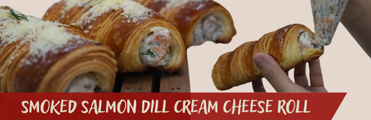 Smoked Salmon Dill Cream Cheese Roll