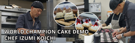 World Champion Cake Demonstration by Chef Izumi Koichi