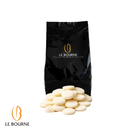 Le Bourne White Chocolate Compound Nuggets (Code: 1301-W10N1) 1kg x 10pkts/ctn (JB)