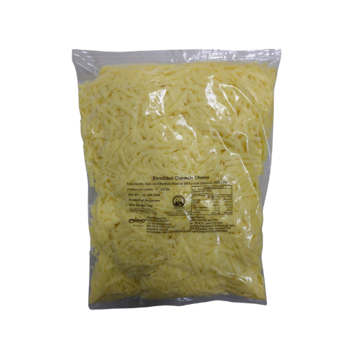 Food Tech - Mix Shredded  Mozzarella  & Gouda Cheese 1kg