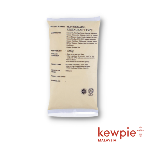 Kewpie Mayonnaise Restaurant Type (1kg / 6 pkt / ctn)