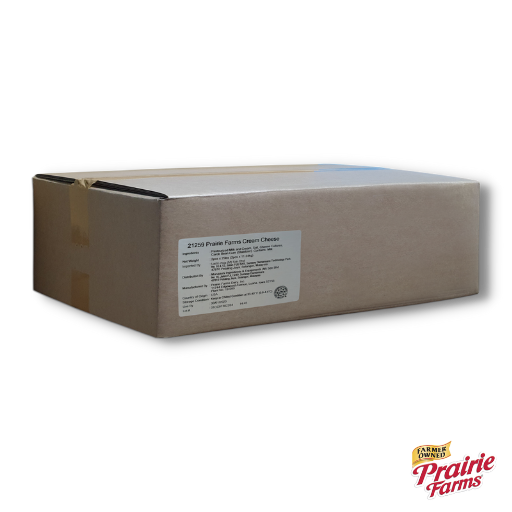 Prairie Farms Cream Cheese 22.68kg (11.34kg x 2pkts x ctn)