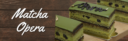 Matcha Opera Cake