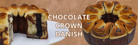 Chocolate Crown Danish