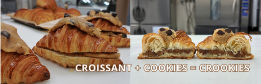 Crookies - When Croissant Meet Cookies