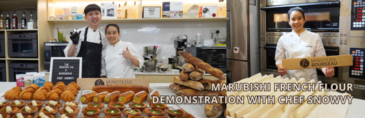 French Flour Demonstration in Kuching with Chef Snowvy