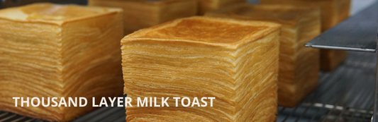 Thousand Layer Milk Bread: Crispy on the Outside, Soft on the Inside