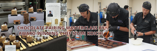 Marubishi Chocolate Pairing Masterclass by Chef Izumi Koichi