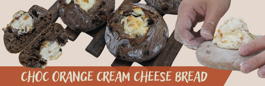 Chocolate Orange Cream Cheese Bread