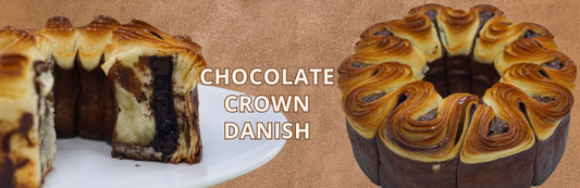 Chocolate Crown Danish