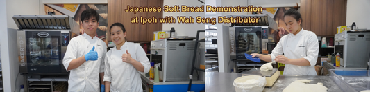 Japanese Soft Bread Demonstration at Ipoh with Wah Seng Distributor
