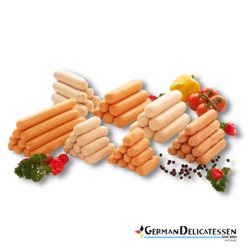 Chicken Breakfast Sausage Cheese Kransky Smoked 50g (20pcs x 12pkt x ctn)