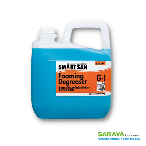 Smart San Foam Degreaser G-1 (5L x 3btls x ctn)