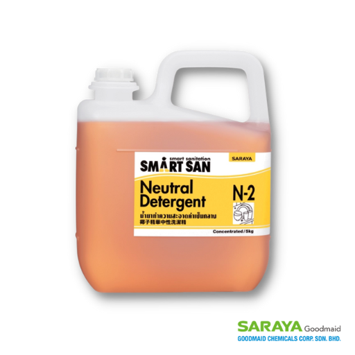 Smart San Neutral Detergent Conc N-2 (5L x 3btls x ctn)