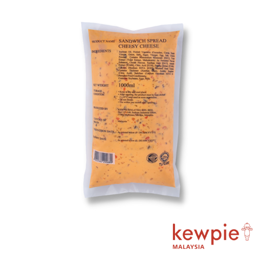 Kewpie Sandwich Spread Cheesy Cheese 6 x 1000ml