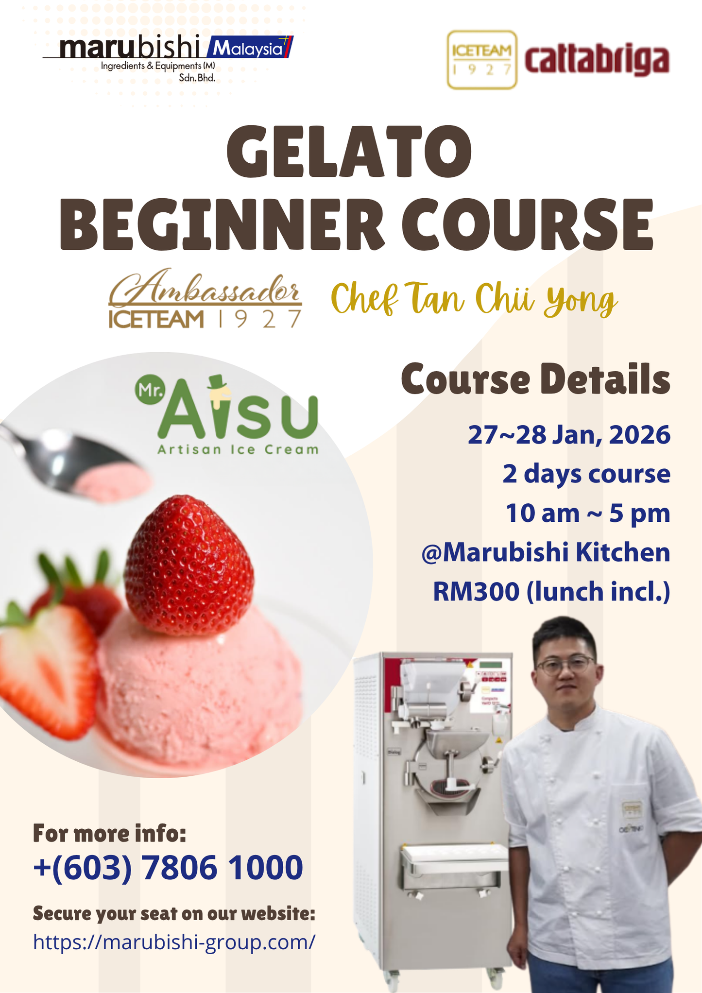 Gelato Beginner's Course (2 days)