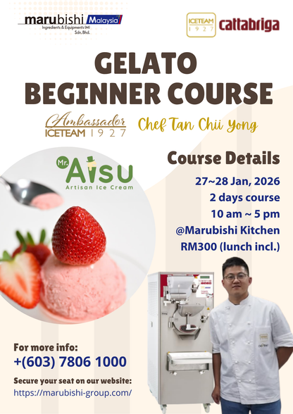 Gelato Beginner's Course (2 days)