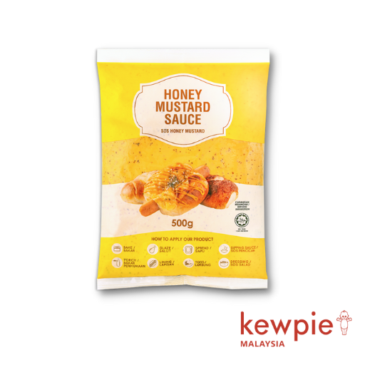 Kewpie Honey Mustard Sauce (500g x 12pkts x ctn) Marubishi Malaysia