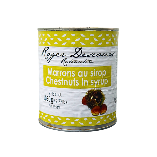 Roger Descours Chestnut in Syrup 1030g