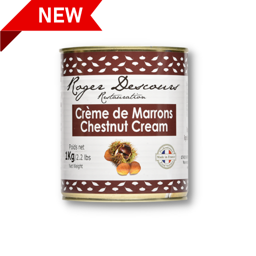 Roger Descours Chestnut Cream 1kg (1kg x 12tin/ctn)