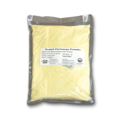 Food Tech Grated Parmesan Cheese 10kg (1kg x 10pkts x ctn)