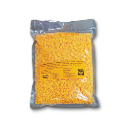 Food Tech - Heat Stable Red Diced Cheese (6mm)