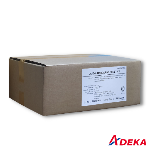 Adeka Margarine Sheet PV (1kg / 15pcs / ctn)